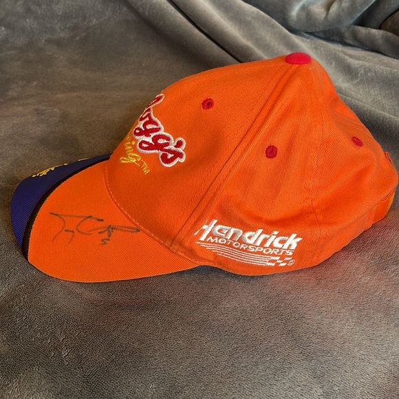 NASCAR - VINTAGE AUTOGRAPHED KELLOGG'S RACING TERRY LABONTE CAP NASCAR HENDRICK - Picture 3 of 13